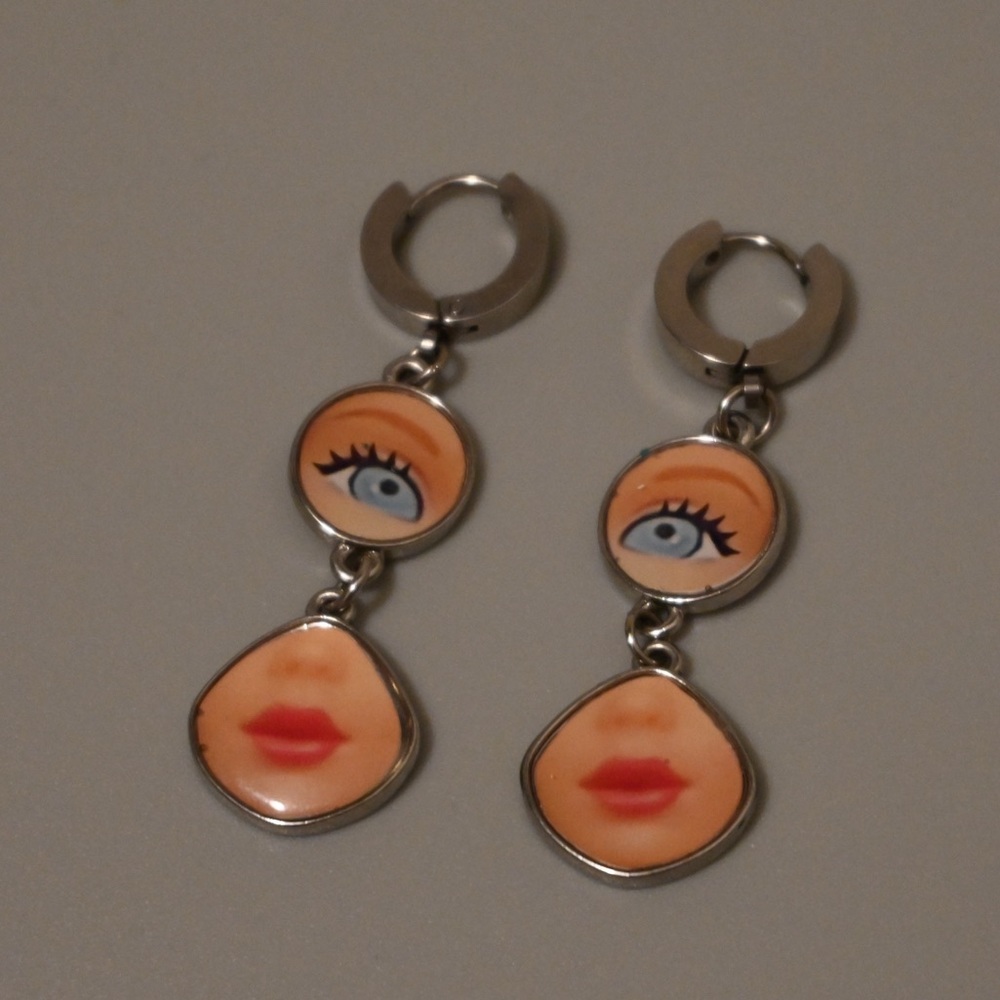 Barbie earrings